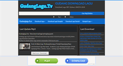 Desktop Screenshot of onlagump3.net