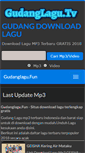 Mobile Screenshot of onlagump3.net