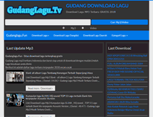 Tablet Screenshot of onlagump3.net